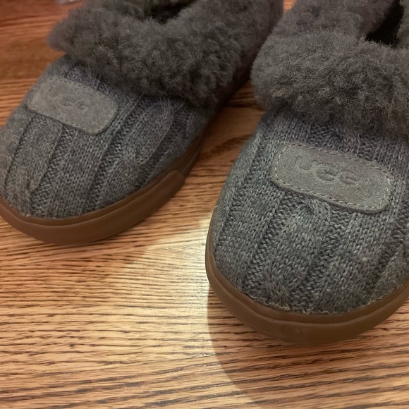 UGG® Australia Rylan Knit Slipper in Grey - Picture 2 of 5